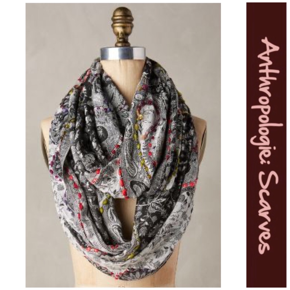 Anthro “Darjeeling Infinity Scarf” by Raj
